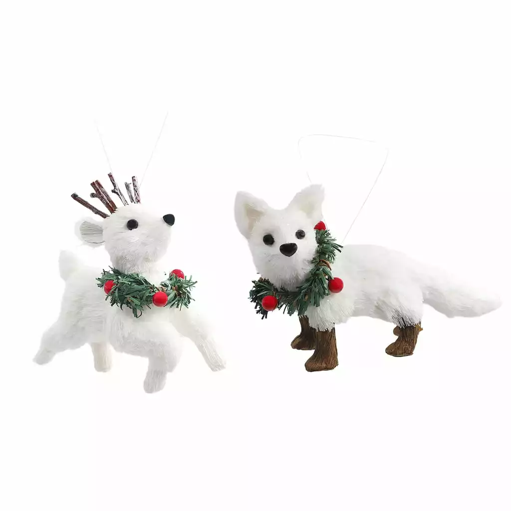 Flash Sale ๐ฅฐ Assorted White Winter Animal Ornament by Ashland® Christmas ๐ 3 Flash Sale ๐ฅฐ Assorted White Winter Animal Ornament by Ashland® Christmas ๐