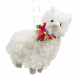 Flash Sale โจ White Fluffy Llama Ornament by Ashland® ๐ Christmas ๐
