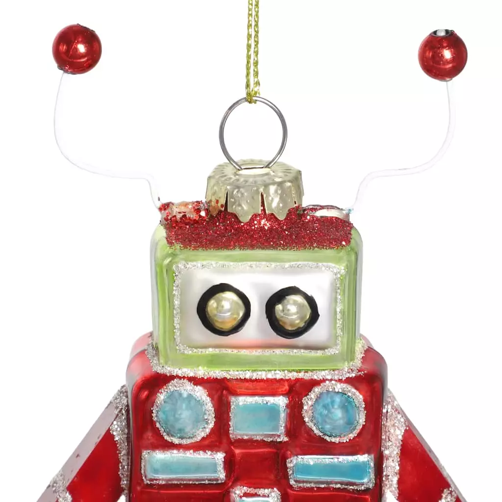 Promo ๐ Assorted Glass Robot Ornament by Ashland® Christmas ๐ฅ 7 Promo ๐ Assorted Glass Robot Ornament by Ashland® Christmas ๐ฅ - Image 5