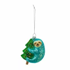 Coupon ⭐ Assorted 3'' Sloth and Tree Glass ❄ Christmas Ornament by Ashland® ✨ -Ashland Online Store 10697966 3