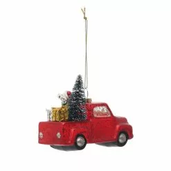 Cheap 👍 Red Glass Truck Ornament by Ashland® ⭐ -Ashland Online Store 10697983 2