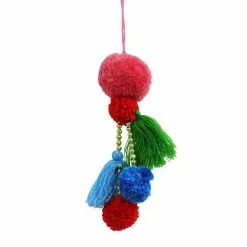 Outlet 🎉 Assorted Fabric Pom-Pom Ornament by Ashland® ✨ -Ashland Online Store 10698104 3