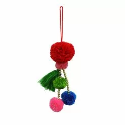 Outlet 🎉 Assorted Fabric Pom-Pom Ornament by Ashland® ✨ -Ashland Online Store 10698104 5