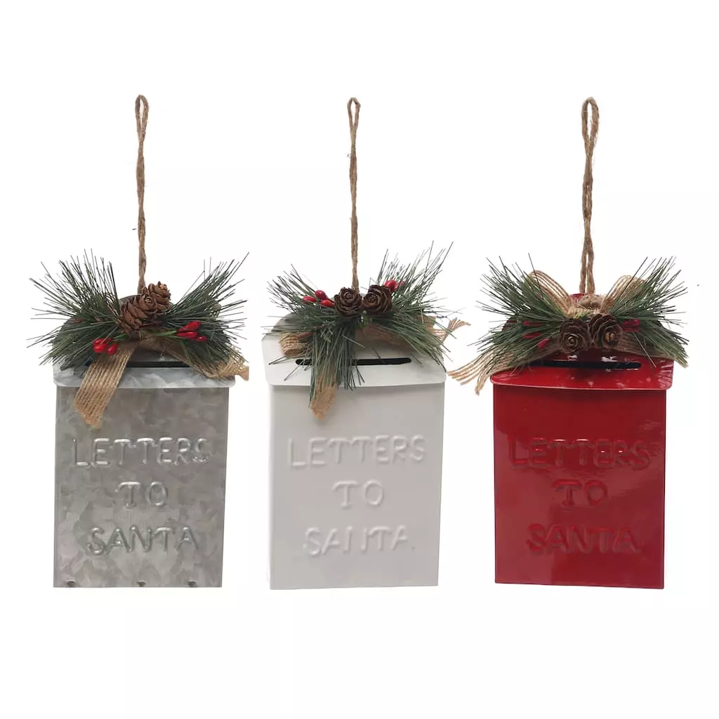 Brand new ๐คฉ Assorted Metal Mailbox Ornament by Ashland® ๐ 3 Brand new ๐คฉ Assorted Metal Mailbox Ornament by Ashland® ๐