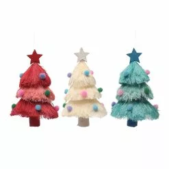 Budget โญ Assorted 5'' Sisal Tree Christmas Ornament by Ashland® โค๏ธ