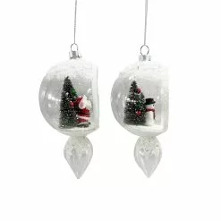 Coupon 🥰 Assorted Glass Diorama Icicle Ornament by Ashland® 👏 -Ashland Online Store 10698372 2