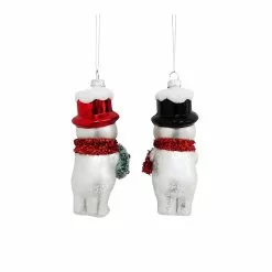 Buy 🌟 Assorted Glass Vintage Snowman Ornament by Ashland® ❤️ -Ashland Online Store 10698388 4