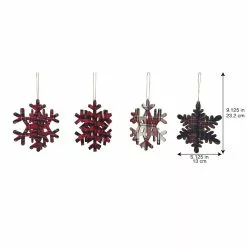 Buy ✔️ Assorted Plaid Snowflake Ornament by Ashland® ✨ -Ashland Online Store 10698406 3