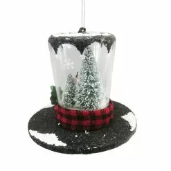 Brand new 🤩 4.5" Glass Snowman Ornament by Ashland® ❄ Christmas 🤩 -Ashland Online Store 10698421 3