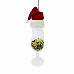 Buy 🛒 Wine Glass with Santa Hat Ornament by Ashland® ❤️ -Ashland Online Store 10698433 2