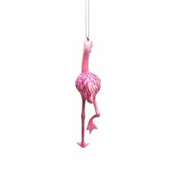Budget 😉 6" Glass Pink Flamingo Ornament by Ashland® ⭐ -Ashland Online Store 10698452 3