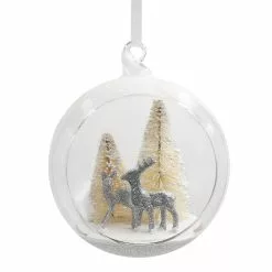 Buy โจ Deer Glass Ball Ornament by Ashland® โค๏ธ Christmas โ