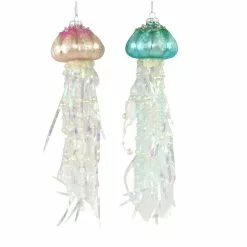 Cheap ๐ Assorted 10.5" Glass Jellyfish Ornament by Ashland® ๐