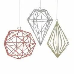 Brand new 🎉 Assorted Geometric Wire Ornament by Ashland® 😀