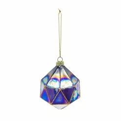Best deal ❤️ Assorted 4.5'' Geometric Diamond Glass ❄ Christmas Ornament by Ashland® 😉 -Ashland Online Store 10698586 3