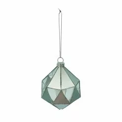 Best deal ❤️ Assorted 4.5'' Geometric Diamond Glass ❄ Christmas Ornament by Ashland® 😉 -Ashland Online Store 10698586 4