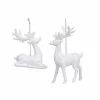 Cheapest ❤️ Assorted Glittery White Deer Ornament by Ashland® ⭐ -Ashland Online Store 10698591 1