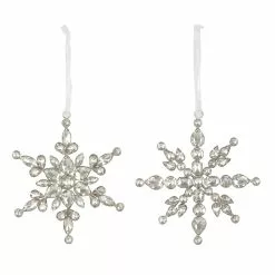 Flash Sale โ Assorted 5'' Silver Jewel Star โ Christmas Ornament by Ashland® ๐