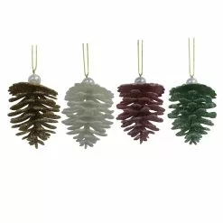 Brand new ๐ Assorted Glittery Pinecone Ornament by Ashland® โ๏ธ