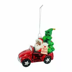 Brand new 👍 4.5'' Delivery Santa Collectible Christmas Ornament by Ashland® 👍