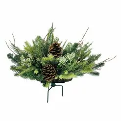 Best Pirce 👏 18" Pine & Pinecone Mix Outdoor Planter by Ashland® ⭐