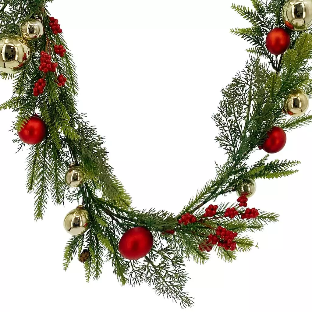 Best Pirce โ 6ft. Ornaments & Berries Outdoor Garland by Ashland® ๐ 3 Best Pirce โ 6ft. Ornaments & Berries Outdoor Garland by Ashland® ๐