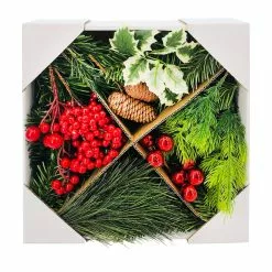 Cheapest ❤️ DIY Red Ornament, Pinecone & Berry Wreath Kit by Ashland® ❤️