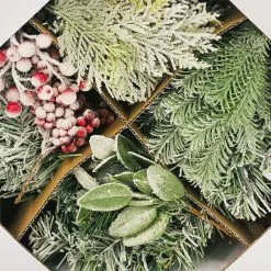Flash Sale ✨ DIY Snowy Leaf & Berry Wreath Kit by Ashland® ⌛ -Ashland Online Store 10698661 3