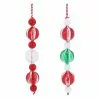 Promo ✔️ Assorted Glass & Wood Peppermint Bubble Ornament by Ashland® 🤩 Christmas ❤️ -Ashland Online Store 10698752 1
