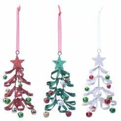 Coupon ✨ Assorted 2.5'' Tree with Bells Collectible Metal Ornament by Ashland® 💯