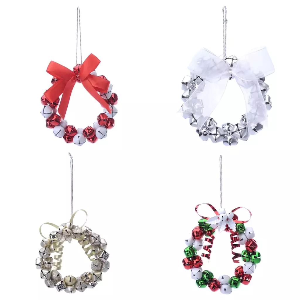 Top 10 โจ Assorted 4'' Wreath with Bells Collectible Ornament by Ashland® ๐ 3 Top 10 โจ Assorted 4'' Wreath with Bells Collectible Ornament by Ashland® ๐