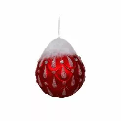 Discount 😀 Glitter & Feather Glass Ball Ornament by Ashland® 👍