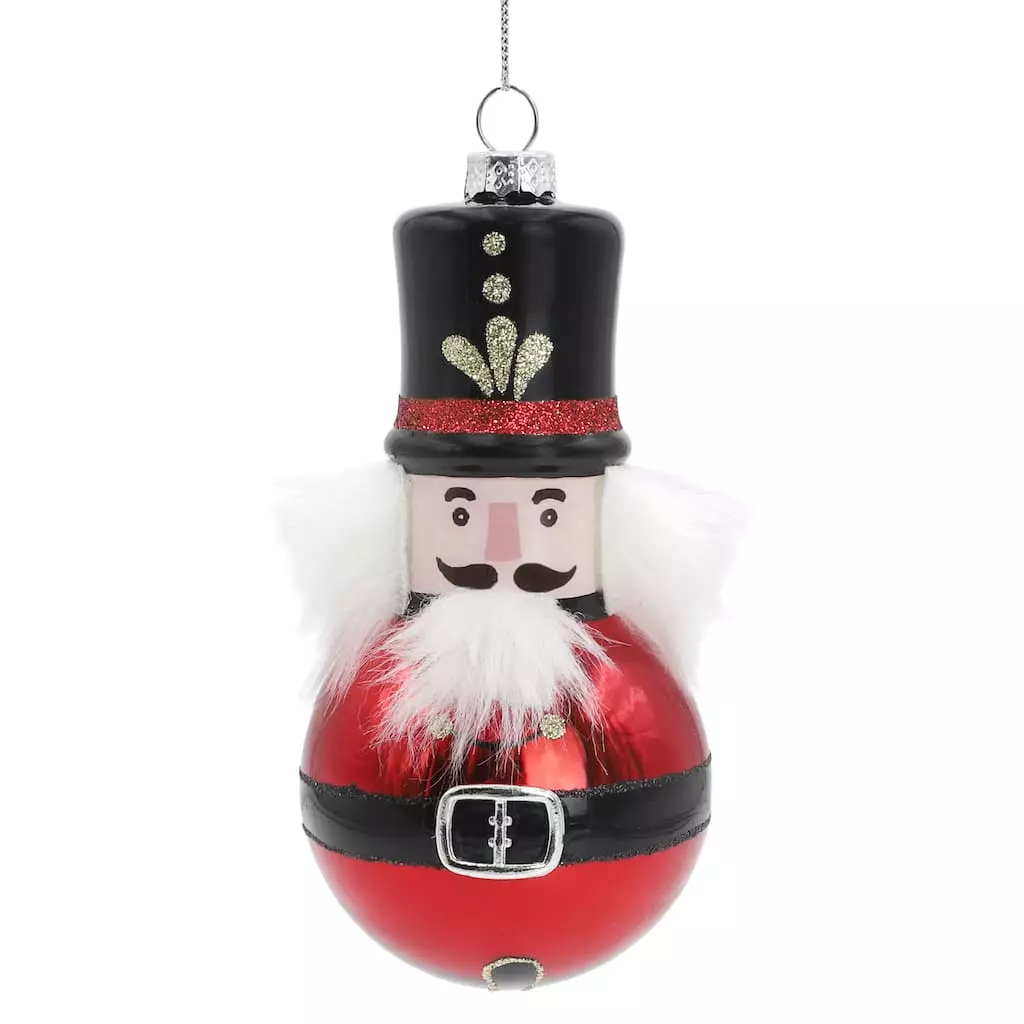 Wholesale ✨ Assorted Glass Nutcracker Ball Ornament by Ashland® Christmas 🥰 6 Wholesale ✨ Assorted Glass Nutcracker Ball Ornament by Ashland® Christmas 🥰 - Image 4