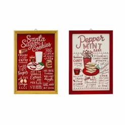 Hot Sale ๐ Assorted 17.4'' Recipe โ Christmas Wall Sign by Ashland® โ๏ธ