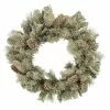 Best deal 🎉 22" Flocked Pine & Pinecone Wreath by Ashland® Christmas 😉