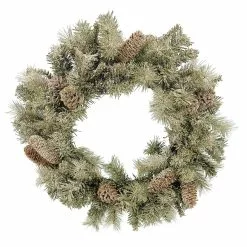 Best deal 🎉 22" Flocked Pine & Pinecone Wreath by Ashland® Christmas 😉