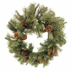 Wholesale ✨ 22" Pine & Pinecone Wreath by Ashland® 🔔 Christmas 🤩
