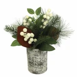 Best Pirce ⌛ 11.5" Mixed Pine, Berry & Eucalyptus Arrangement by Ashland® 😍