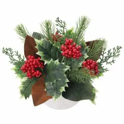 Flash Sale ✔️ 10" Mixed Pine, Berries & Foliage Arrangement by Ashland® ✔️ -Ashland Online Store 10698893 2