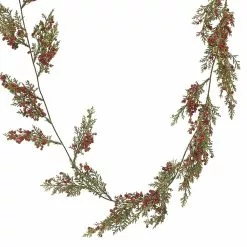 Cheap 👏 5ft. Icy Juniper Berry Coiled Garland by Ashland® ❤️