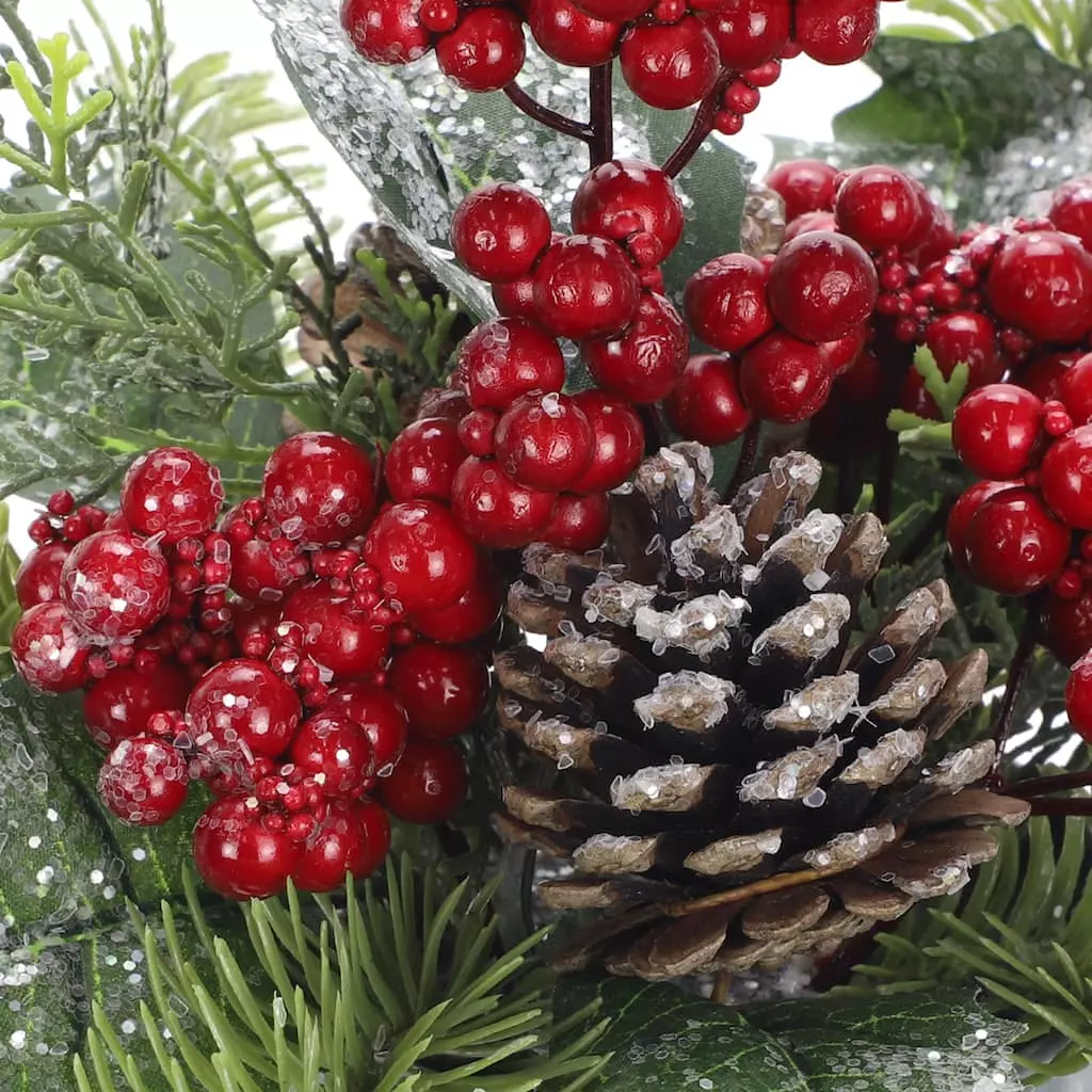 Discount ⭐ 13.5" Pine, Pinecone & Berry Arrangement by Ashland® ✔️ 5 Discount ⭐ 13.5" Pine, Pinecone & Berry Arrangement by Ashland® ✔️ - Image 3