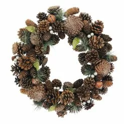 Cheap 🛒 20" Glitter Pinecone & Bell Wreath by Ashland® 🥰
