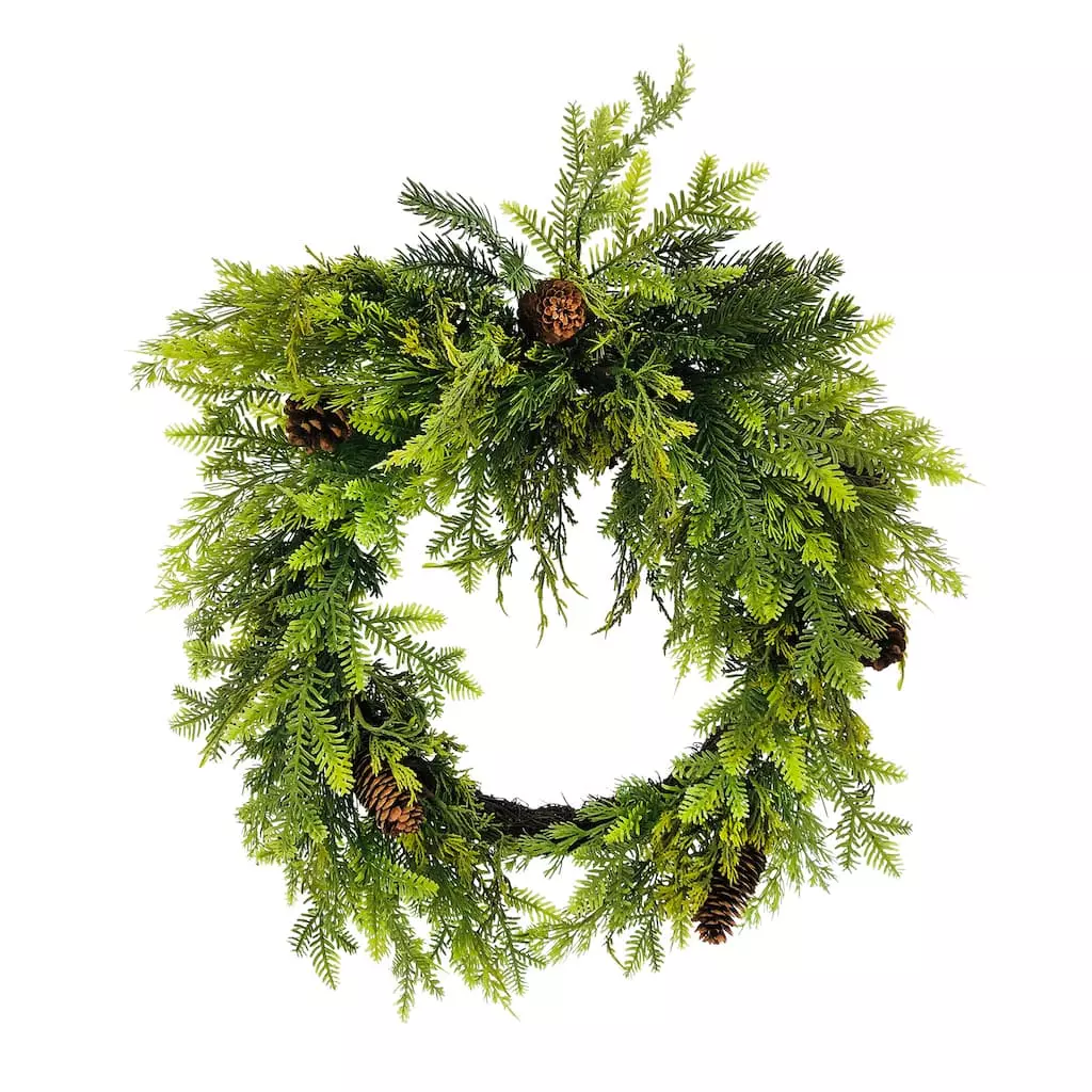 Cheapest ๐คฉ 24" Cedar & Pinecone Wreath by Ashland® โค๏ธ 3 Cheapest ๐คฉ 24" Cedar & Pinecone Wreath by Ashland® โค๏ธ