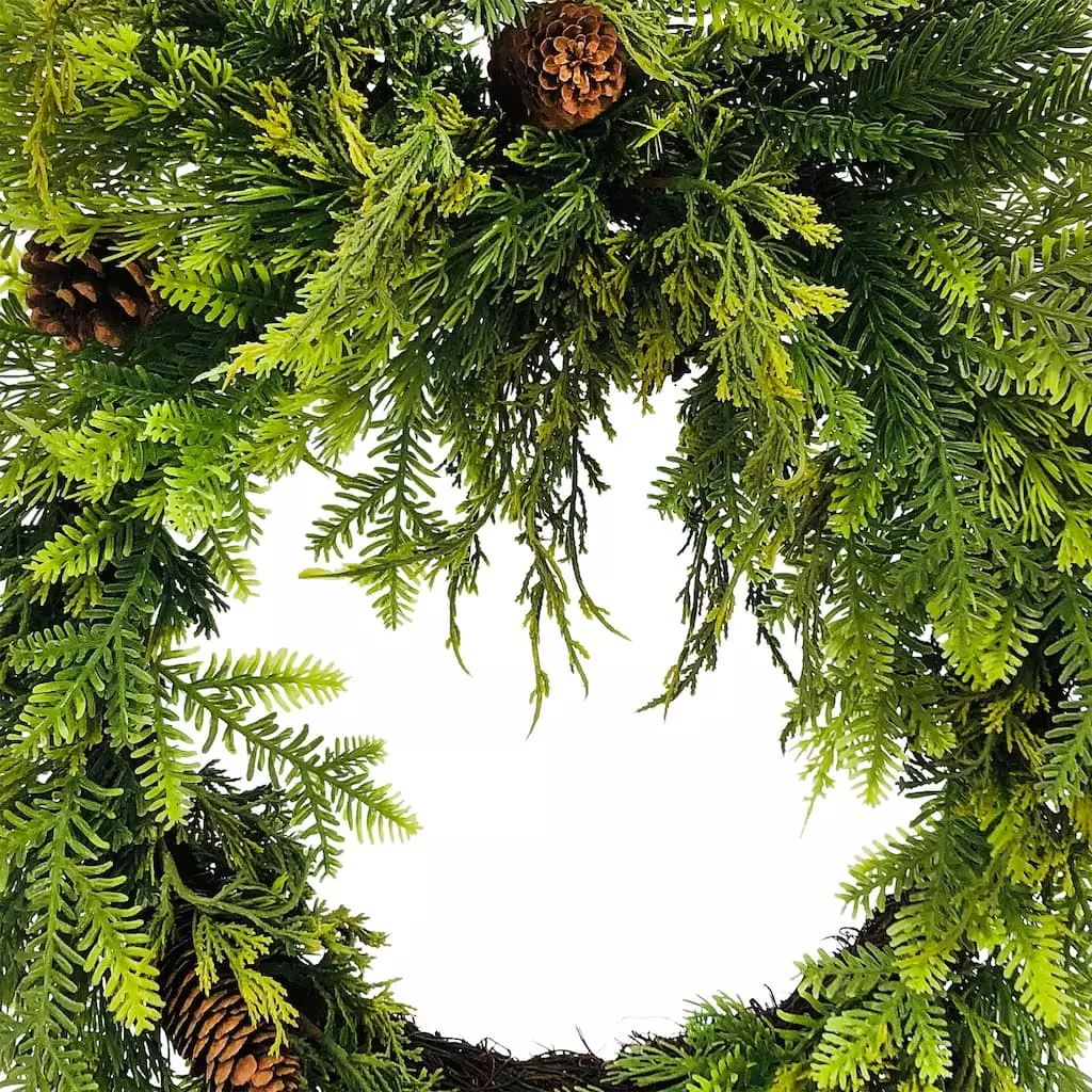 Cheapest ๐คฉ 24" Cedar & Pinecone Wreath by Ashland® โค๏ธ 4 Cheapest ๐คฉ 24" Cedar & Pinecone Wreath by Ashland® โค๏ธ - Image 2