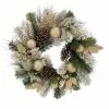 Budget ❤️ 24" Gold Ornament, Pinecone & Berry Wreath by Ashland® ⭐ -Ashland Online Store 10698939 1