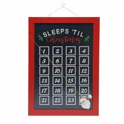 Budget ❤️ 19" Sleeps Til Christmas Wall Decoration by Ashland® ✨