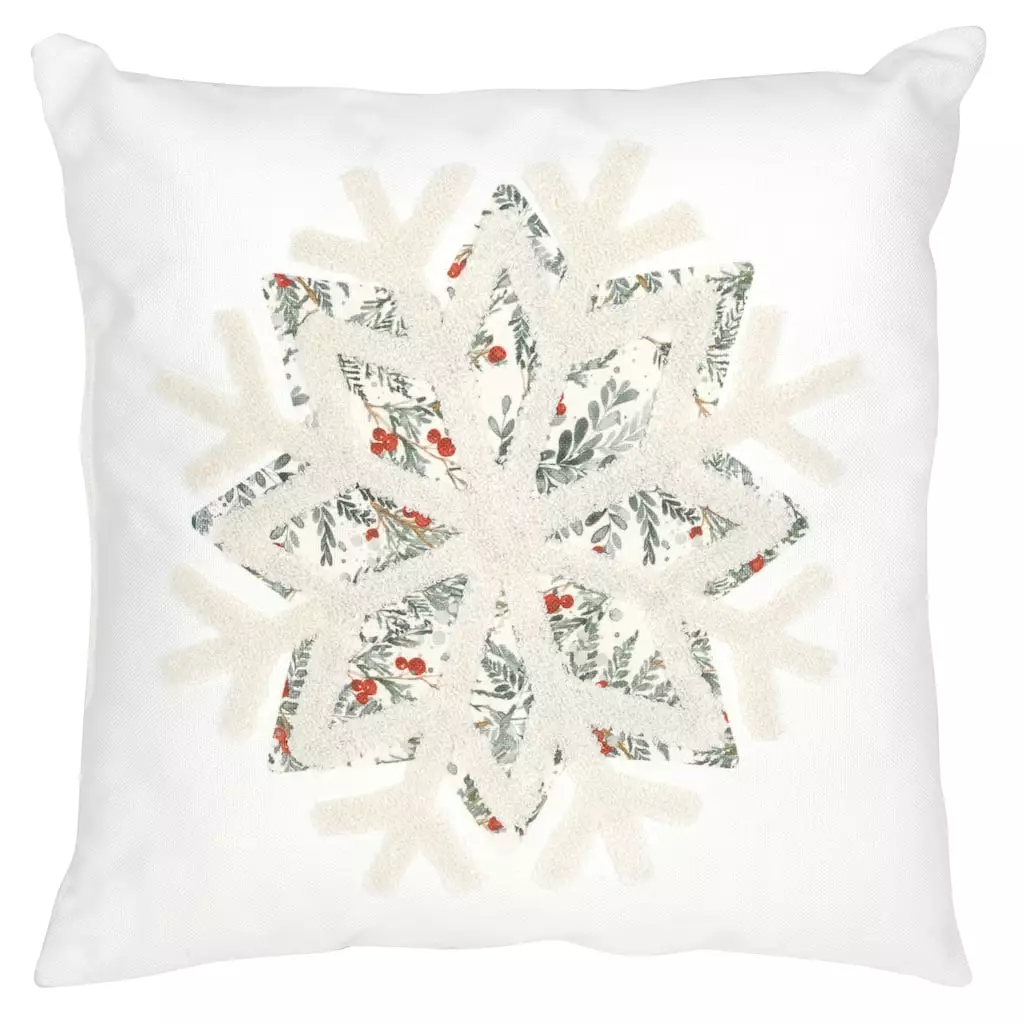 Deals ๐ Snowflake Pillow by Ashland® โญ 3 Deals ๐ Snowflake Pillow by Ashland® โญ