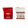 Outlet 🎁 Assorted 3.5'' Milk for Santa Tabletop Décor by Ashland® 🌟