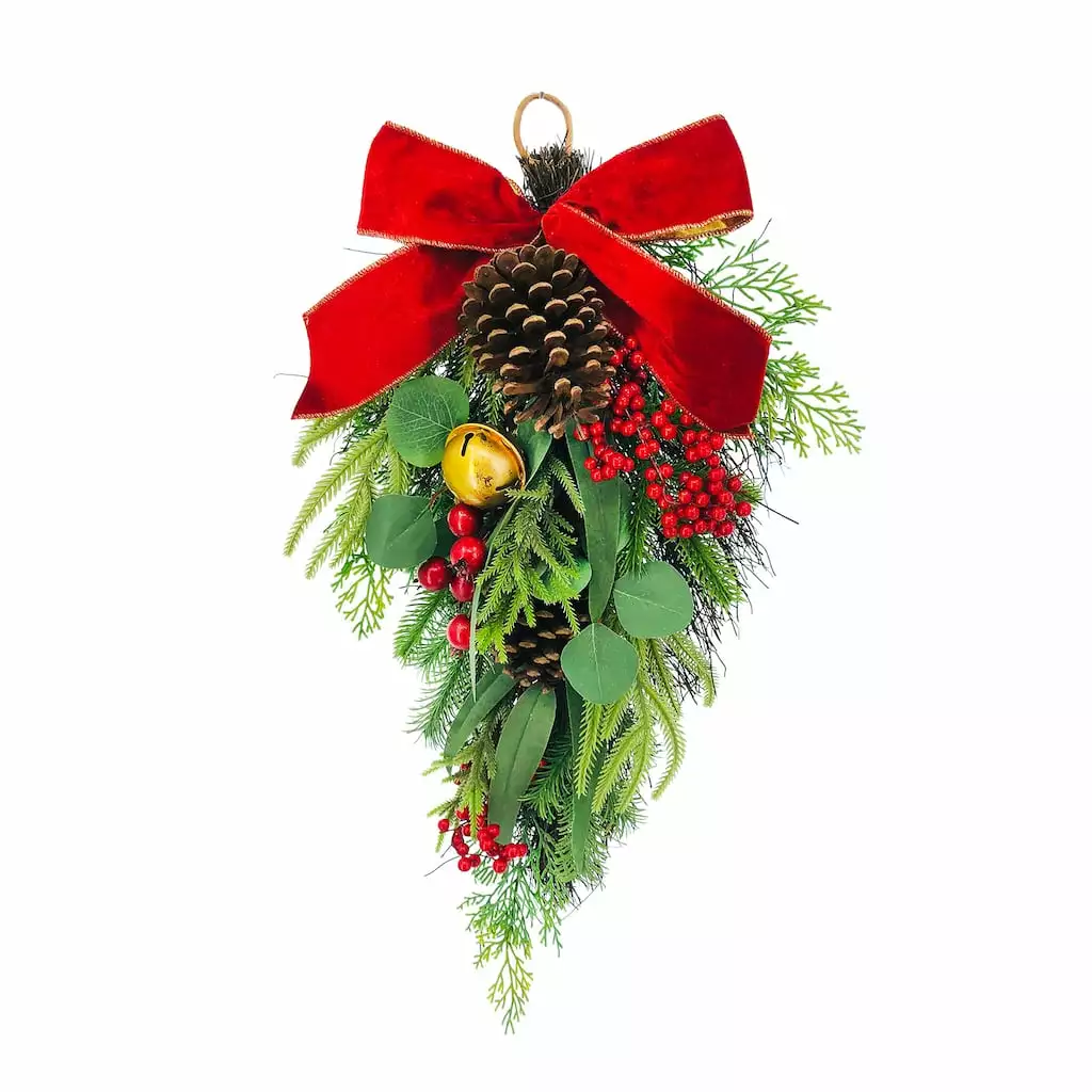 Best Pirce ๐งจ 26'' Pine Berry Teardrop Wall Décor by Ashland® ๐ 3 Best Pirce ๐งจ 26'' Pine Berry Teardrop Wall Décor by Ashland® ๐