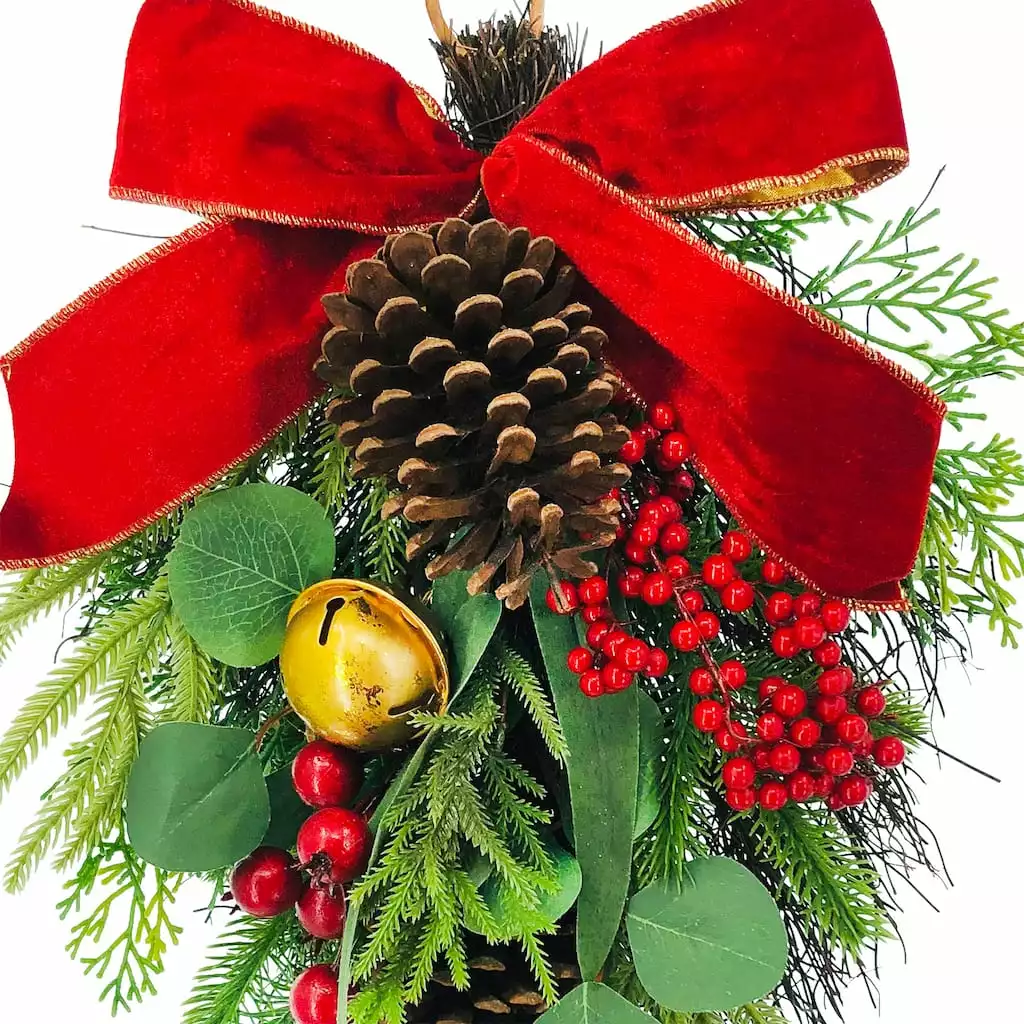 Best Pirce ๐งจ 26'' Pine Berry Teardrop Wall Décor by Ashland® ๐ 4 Best Pirce ๐งจ 26'' Pine Berry Teardrop Wall Décor by Ashland® ๐ - Image 2